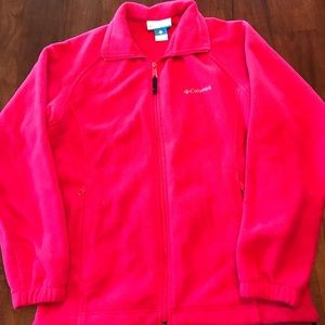 Columbia Zip Up Fleece